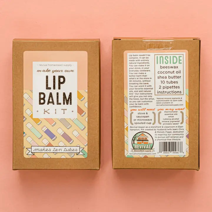 Lip Balm Kit, Make Your Own, Diy